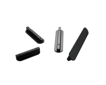 Black Aluminum Alloy Cabinet Handles Black Modern Pulls，Black Modern Kitchen Cabinet Handles(2.5"/3.75"/5"/6.25"/7.5"/8.8"/11-1/3")