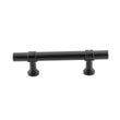 3in Kitchen Cabinet Handles Black Drawer Pulls - Matte Black T Bar Handle Pull - 3" (76mm) Hole Centers, 5" Overall Length