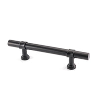3.5 Inch Kitchen Cabinet Handles Drawer Pulls - Matte Black T Bar Handle Pull - 3.5" (90mm) Hole Centers, 5-9/10" Overall Length