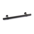 5in Black Drawer Pulls Kitchen Cabinet Handles - Matte Black T Bar Handle Pull - 5" (128mm) Hole Centers, 7.5" Overall Length