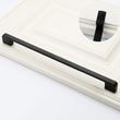Black Cabinet Pulls，Square Cabinet Handle Drawer Pulls，Aluminum Alloy Kitchen Cabinet Pulls(96mm,128mm,192mm,320mm)