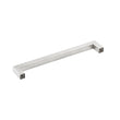 Brushed Nickel Cabinet Pulls，Modern Kitchen Square Cabinet Handles，Stainless Steel Drawer Pulls，Satin Nickel Cabinet Pulls