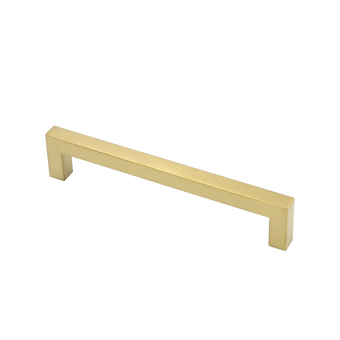 6.25in Cabinet Handles Drawer Pulls，Modern Gold Drawer Pulls Stainless Steel Dresser Drawer Pulls(160mm, Hole Centers)