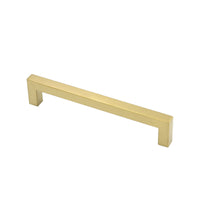 6.25in Cabinet Handles Drawer Pulls，Modern Gold Drawer Pulls Stainless Steel Dresser Drawer Pulls(160mm, Hole Centers)