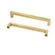7.5in Cabinet Handles Drawer Pulls，Brass Kitchen Cabinet Hardware Gold Drawer Pulls(192mm，Hole Centers)