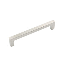 Brushed Nickel Drawer Pulls 6-1/4 inch(160mm) Hole Center，Modern Cabinet Hardware Bar Pulls for Drawer Cabinets Cupboard