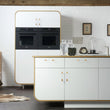 Brushed Brass Cabinet Pulls Arcylic Drawer Pulls - New Acrylic Pulls - Hole Centers(Knob,2.5",3",3.5",3.75",4",5",6.25",7.5")
