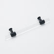 Black Cabinet Pulls Arcylic Drawer Pulls - New Acrylic Pulls - Hole Centers(Knob,2.5",3",3.5",3.75",4",5",6.25",7.5")