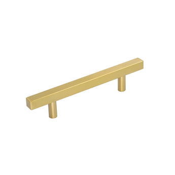 Brushed Brass Modern Cabinet Hardware Handle Pulls - 4
