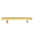 Brushed Brass Cabinet Pulls Gold Cabinet Pulls - 5" Inch (128mm) Hole Centers