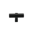 Black Modern Cupboard Handles Stainless Steel Pulls - Round Shape Series - Hole Centers(Single Hole, 3",3.5,3.75,4",5",6.25",7.5",8.8",10")