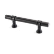 3in Kitchen Cabinet Handles Black Drawer Pulls - Matte Black T Bar Handle Pull - 3" (76mm) Hole Centers, 5" Overall Length