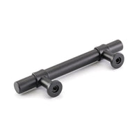 3in Kitchen Cabinet Handles Black Drawer Pulls - Matte Black T Bar Handle Pull - 3" (76mm) Hole Centers, 5" Overall Length