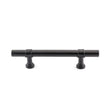 3.5 Inch Kitchen Cabinet Handles Drawer Pulls - Matte Black T Bar Handle Pull - 3.5" (90mm) Hole Centers, 5-9/10" Overall Length