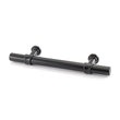 3.5 Inch Kitchen Cabinet Handles Drawer Pulls - Matte Black T Bar Handle Pull - 3.5" (90mm) Hole Centers, 5-9/10" Overall Length