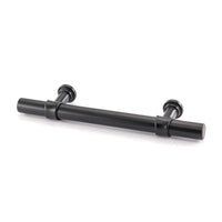 3.5 Inch Kitchen Cabinet Handles Drawer Pulls - Matte Black T Bar Handle Pull - 3.5" (90mm) Hole Centers, 5-9/10" Overall Length
