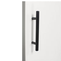 4.5 Inch(115mm) Hole Center Cabinet Handles Pulls For Kitchen Stainless Steel Matte Black Drawer Pulls ( 179mm，Length）