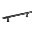 5in Black Drawer Pulls Kitchen Cabinet Handles - Matte Black T Bar Handle Pull - 5" (128mm) Hole Centers, 7.5" Overall Length
