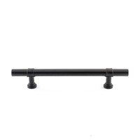 5in Black Drawer Pulls Kitchen Cabinet Handles - Matte Black T Bar Handle Pull - 5" (128mm) Hole Centers, 7.5" Overall Length