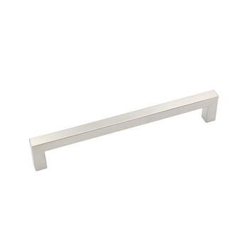 Brushed Nickel Drawer Pulls 5 inch(128mm) Hole Center，Modern Cabinet Hardware Bar Pulls for Drawer Cabinets Cupboard