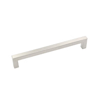 Brushed Nickel Cabinet Pulls，Modern Kitchen Square Cabinet Handles，Stainless Steel Drawer Pulls，Satin Nickel Cabinet Pulls