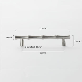 3.75 inch(Center To Center) Bamboo Shape Cabinet Pulls (3.75