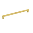 11-1/3in Brushed Brass Drawer Pulls,Brushed Gold Cabinet Pulls Gold Hardware for Cabinets(288mm, Hole Centers)