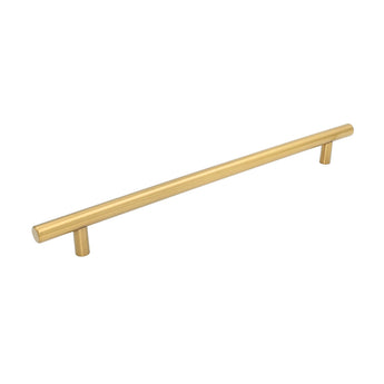 Brushed Brass Cabinet Pulls，Stainless Steel Drawer Handles，10