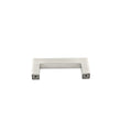 Brushed Nickel Drawer Pulls 3 inch(76mm) Hole Center，Modern Cabinet Hardware Bar Pulls for Drawer Cabinets Cupboard