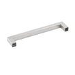 Brushed Nickel Drawer Pulls 6-1/4 inch(160mm) Hole Center，Modern Cabinet Hardware Bar Pulls for Drawer Cabinets Cupboard