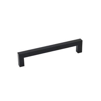 6-1/4 inch Hole Center Black Cabinet Pulls，Drawer Pulls Black Cabinet Handles for Kitchen Matte Black Cupboard Handles