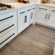 18 inch(Center To Center) Modern Square Cabinet Pulls(458mm，Matte Black)