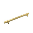 Brushed Brass Cabinet Pulls Gold Cabinet Pulls - 7-1/2" Inch (192mm) Hole Centers