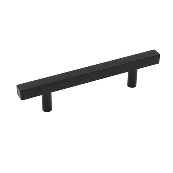Matte Black Cabinet Pulls Cabinet Hardware Handles - Stainless Steel Cabinet Handles - Hole Centers(4.5