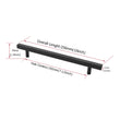 Matte Black Cabinet Pulls Kitchen Cabinet Handles - Large Size Handles - Hole Centers(7.5"，8"，8.8"，10")