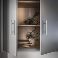 3 Inch Brushed Nickel Cabinet Pulls Modern Cabinet Handles(76mm, Hole Centers)