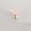 Four Leaf Clover Shape T Knobs, Zinc Alloy Cabinet Knobs, 1.25"(32mm) Brass Door Knobs for Home Office Kitchen Dresser Wardrobe
