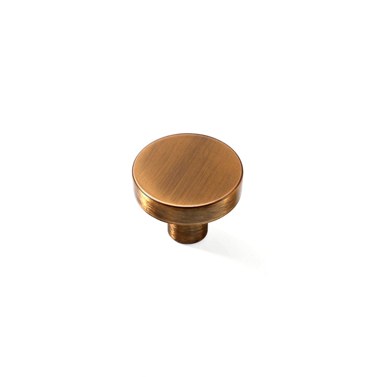 Aluminum Alloy Cabinet Knobs - Color Macaron Pattern - 1.18 Inch Round Drawer Pulls - Single Hole Knobs for Drawer Dressers Cabinet Cupboard