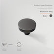 Children Room Knobs - Color Macaron Pattern - 1.38 Inch Round Drawer Pulls - Single Hole Knobs for Kitchen Bathroom Kids Room Girls Room