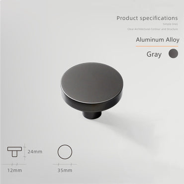 Children Room Knobs - Color Macaron Pattern - 1.38 Inch Round Drawer Pulls - Single Hole Knobs for Kitchen Bathroom Kids Room Girls Room