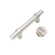 3"(76mm) Hole Center Cabinet Handles Pulls for Kitchen Stainless Steel Brushed Nickel Drawer Pulls ( 5" Length ）