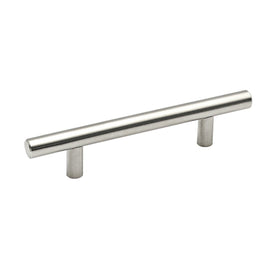 3-1/2 Inch Brushed Nickel Cabinet Pulls Modern Cabinet Handles(90mm, Hole Centers)