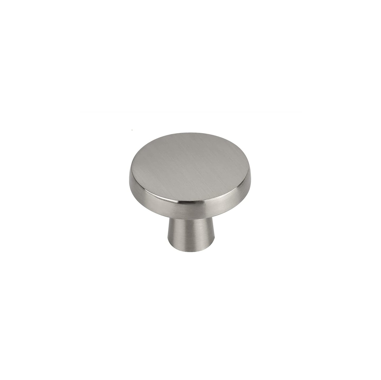 1-1/4 inch Brushed Nickel Kitchen Cabinet Knobs，Solid Dresser Knobs Drawer Knobs For Cupboard Drawer Pulls