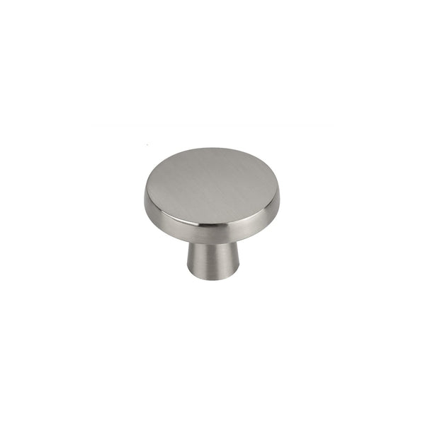 1-1/4 inch Brushed Nickel Kitchen Cabinet Knobs，Solid Dresser Knobs Drawer Knobs For Cupboard Drawer Pulls