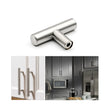 2 Inch Cabinet Knobs Brushed Nickel Drawer Knobs(Single Hole, Hole Centers)