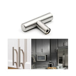 2 Inch Cabinet Knobs Brushed Nickel Drawer Knobs(Single Hole, Hole Centers)