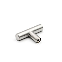 2 Inch Cabinet Knobs Brushed Nickel Drawer Knobs(Single Hole, Hole Centers)