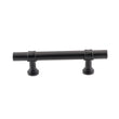 3 Inch Hole Center Cabinet Handles Pulls for Kitchen Stainless Steel Matte Black Drawer Pulls ( 5" Length ）
