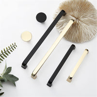 Matte Black Cabinet Handles, Modern Zinc Alloy Cabinet Pulls For Kitchen Cupboard Door, Bedroom Dresser Drawer, Bathroom Furniture Hardware
