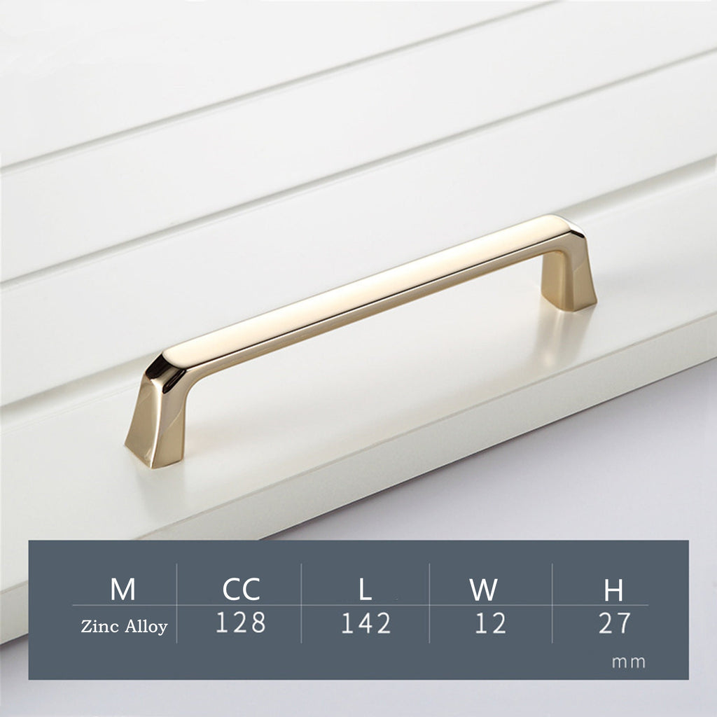 Gold Cabinet Door Handles Chic Dresser Drawer Pull Knobs Modern Cupboard Handle